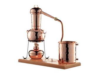 CopperGarden® Destille Arabia 0,5 Liter mit Zubehör - legal Schnapsbrennen und ätherische Öle herstellen - 2