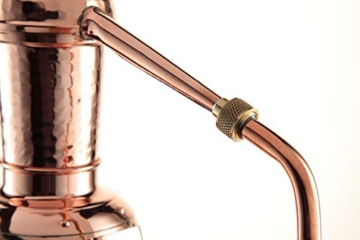 CopperGarden® Destille Arabia 0,5 Liter mit Zubehör - legal Schnapsbrennen und ätherische Öle herstellen - 3