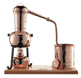 CopperGarden® Destille Arabia 0,5 Liter mit Zubehör - legal Schnapsbrennen und ätherische Öle herstellen - 1