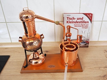 CopperGarden® Destille Arabia 0,5 Liter mit Zubehör - legal Schnapsbrennen und ätherische Öle herstellen - 9