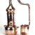 "CopperGarden®" Destille ✿ Kolonnenbrennerei 0,5 Liter ✿ völlig legale Schnapsbrennerei ✿ Ideal auch zur Herstellung von Hydrolaten und ätherischen Ölen - 1