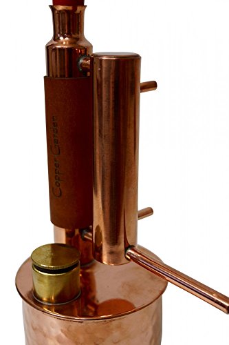 CopperGarden® – Destille 0,5 Liter – Easy Moonshine & Thermometer