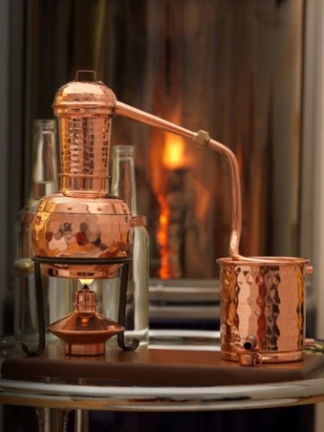 'CopperGarden®' Destillieranlage 0,5L Arabia mit Aromasieb - 1