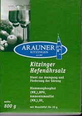 Kitzinger Hefenährsalz 800 g - 1