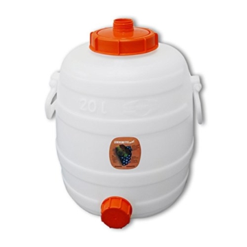 Speidel Getränkefass 20 Liter Rund + Gärspund + Hahn - 2
