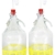 Starter-Set 7-teilig 2x5L Weinballon + Gumistopfen + alkoholmeter + Gärröhrchen - 