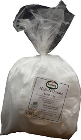 VIERKA-Hefenährsalz reines, hochwertiges Diamonphosphat 1 KG - 1