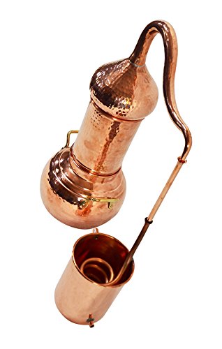 Copper Garden Destille Essence 2 Liter mit Kolonne ❁ Legal in DE, at, IT, CH ❁ Heimbrennerei für Hydrolate und ätherische Öle - 5