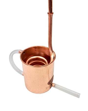 Copper Garden Destille Essence Plus ❁ 2 Liter Kolonnenbrennerei ❁ Legal in DE, at, CH ❁Sorgenfrei Vollausstattung für Neueinsteiger - 5