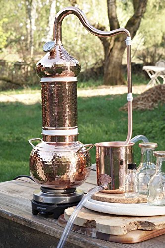 Copper Garden Destille Essence Plus ❁ 2 Liter Kolonnenbrennerei ❁ Legal in DE, at, CH ❁Sorgenfrei Vollausstattung für Neueinsteiger - 7