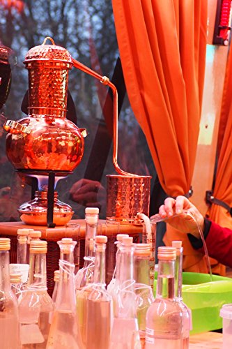 'CopperGarden' Destillieranlage Arabia 2 Liter ❁ Elektrisch 500 Watt ❁ Mit Aromasieb ❁ neues Model 2018 ❁ jetzt meldefrei und legal in DE, AT, CH - 5