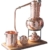 Dr. Richter® Destille 2 Liter Modell "Kalif" mit Aromakorb, Thermometer und Spiritusbrenner (aktuelles Modell; Premiumedition) Aromaöl Wasser - 1