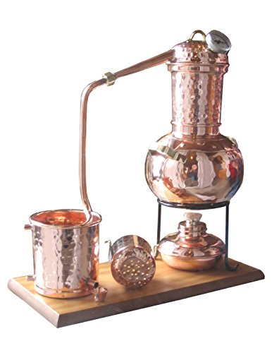 Kräuter-Destille 2 l Kupfer Komplett mit Kühler online kaufen